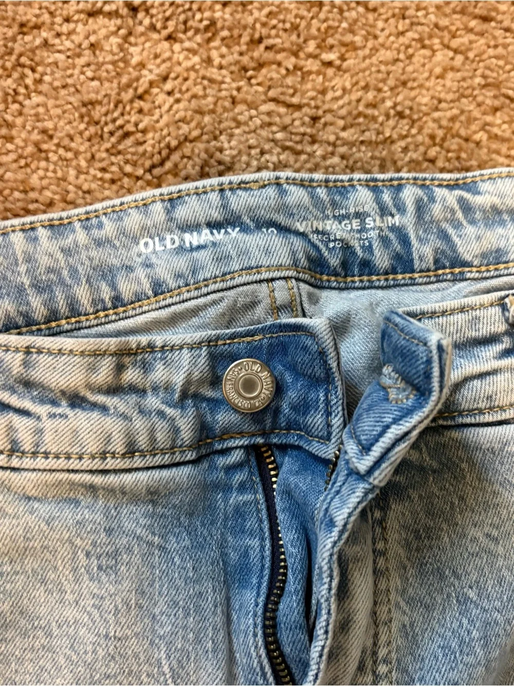 Old Navy Light Blue Vintage Slim Jeans